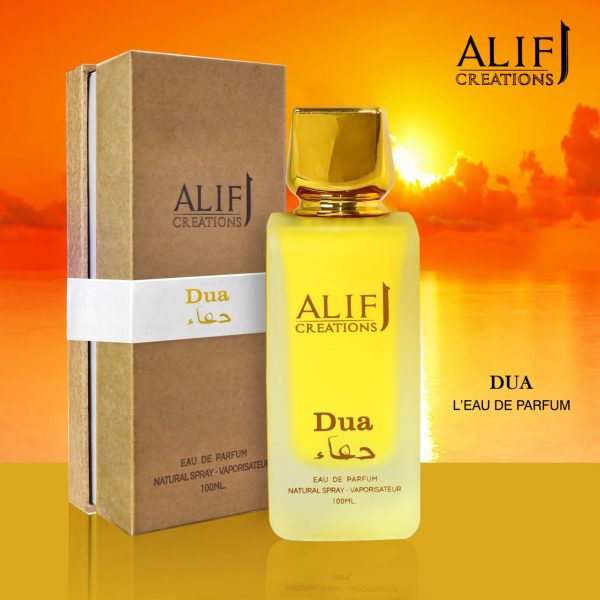 Alif Creation, Dua Eau De Parfum, Natural Spray – Vaporisateur 100ML, Unisex Perfume