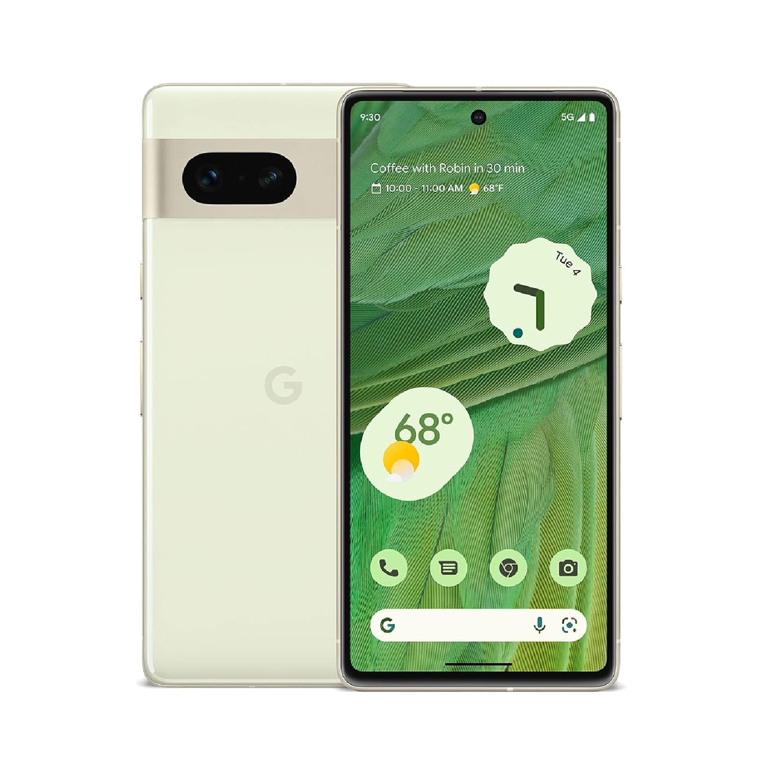 Pre-Owned Google Pixel 7 5G, 256GB, Lemongrass Pre-Owned Google Pixel 7 5G, 256GB, Lemongrass