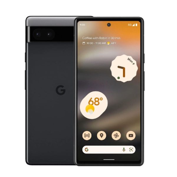 Pre-Owned Google Pixel 6a, 128GB, Charcoal