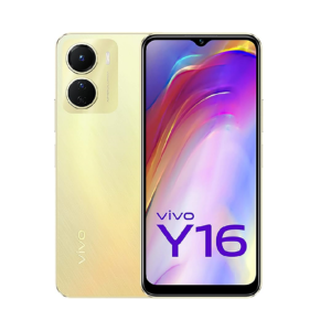 Vivo Y16 4G LTE, Dual SIM, 4GB RAM, 128GB, Drizzling Gold