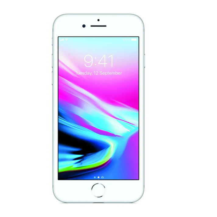 Apple iPhone 8, 128GB, Silver (Refurbished) - Image 3